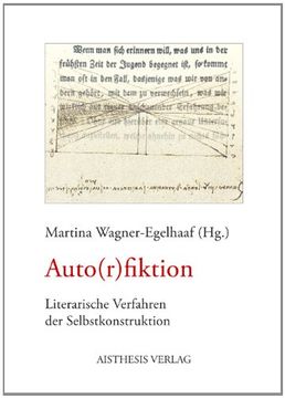 portada Auto(r)fiktion: Literarische Verfahren der Selbstkonstruktion (en Alemán)