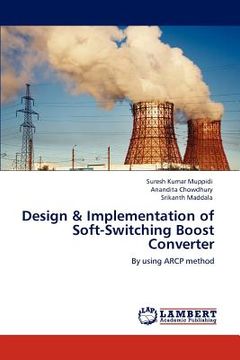 portada design & implementation of soft-switching boost converter (en Inglés)