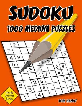 portada Sudoku: 1,000 Medium Puzzles: Handy Sudoku Series Book (en Inglés)