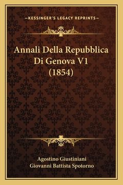 portada Annali Della Repubblica Di Genova V1 (1854)