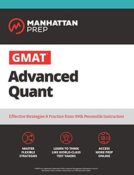 portada Gmat Advanced Quant: 250+ Practice Problems & Online Resources (Manhattan Prep Gmat Strategy Guides) (libro en Inglés)