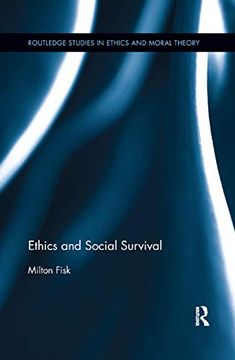 portada Ethics and Social Survival (Routledge Studies in Ethics and Moral Theory) (en Inglés)