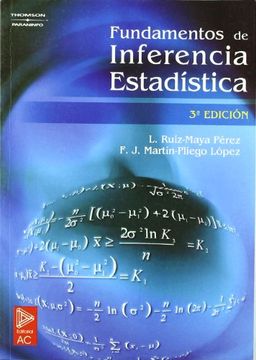 portada Fundamentos de Inferencia Estadistica (3ª Ed. ) (in Spanish)