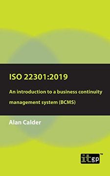 portada Iso 22301: 2019: An Introduction to a Business Continuity Management System (Bcms) (en Inglés)