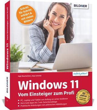 portada Windows 11 - vom Einsteiger zum Profi: Das Umfassende Lernbuch und Nachschlagewerk (en Alemán)