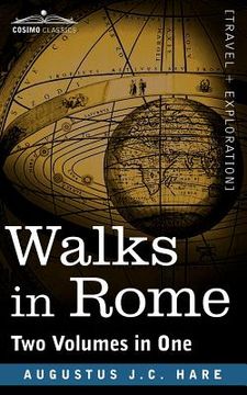 portada walks in rome (two volumes in one) (en Inglés)