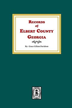 portada Records of Elbert County, Georgia (en Inglés)