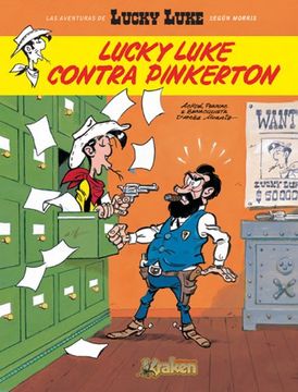 portada Lucky Luke Contra Pinkerton (in Spanish)