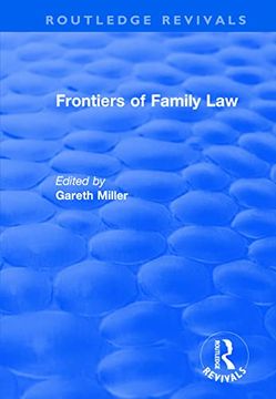 portada Frontiers of Family Law (en Inglés)