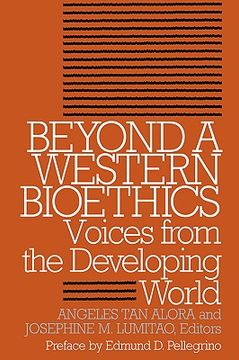 portada beyond a western bioethics:: voices from the developing world (en Inglés)