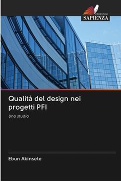 portada Qualità del design nei progetti PFI (en Italiano)