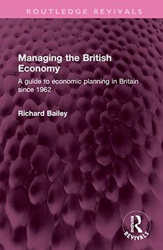 portada Managing the British Economy (Routledge Revivals) (en Inglés)