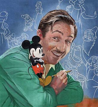 portada Walt's Imagination (Big Words) (en Inglés)