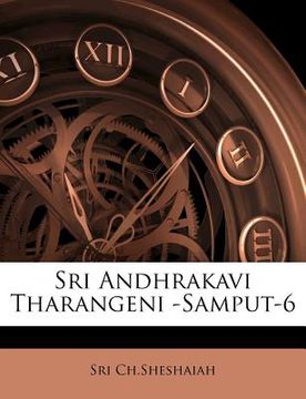 portada Sri Andhrakavi Tharangeni -Samput-6 (in Telugu)