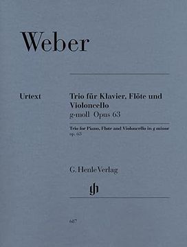 portada Trio g Minor op. 63 for Piano, Flûte and Violoncello