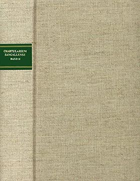portada Chartularium Sangallense (en Alemán)