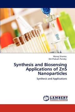 portada synthesis and biosensing applications of zns nanoparticles (en Inglés)