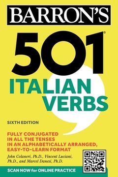 portada 501 Italian Verbs, Sixth Edition (en Inglés)