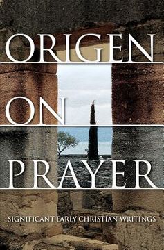 portada Origen on Prayer 