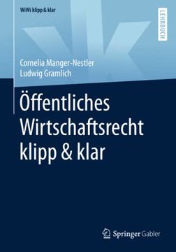portada Öffentliches Wirtschaftsrecht Klipp & Klar (Wiwi Klipp & Klar) (en Alemán)
