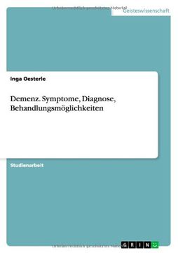 portada Demenz. Symptome, Diagnose, Behandlungsmöglichkeiten (German Edition) (en Alemán)