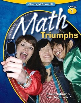 portada math triumphs--foundations for algebra 1