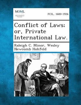 portada Conflict of Laws; Or, Private International Law. (en Inglés)