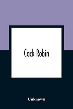 portada Cock Robin (en Inglés)