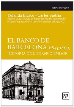 portada El Banco de Barcelona (Historia Empresarial) (in Spanish)