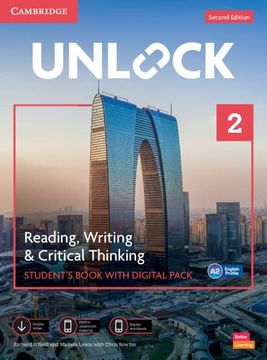 portada Unlock Level 2 Reading, Writing and Critical Thinking Student's Book with Digital Pack (en Inglés)