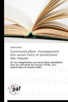 portada Communication, Management Des Savoir-Faire Et Prevention Des Risques