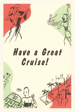 portada Vintage Journal Cruise Drawings Travel Poster (en Inglés)
