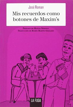 portada Mis recuerdos como botones de Maxim's (in Spanish)