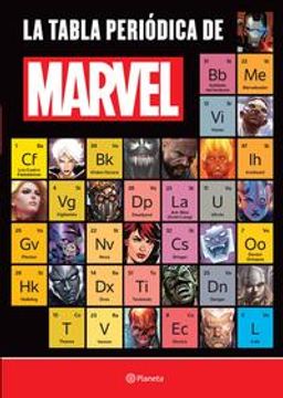 portada La tabla periódica de Marvel