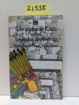 portada Criptas de Kaua y Otras Leyendas de America, las