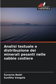 portada Analisi testuale e distribuzione dei minerali pesanti nelle sabbie costiere (in Italian)