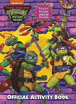 portada Teenage Mutant Ninja Turtles: Mutant Mayhem: Official Activity Book 