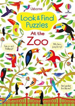 portada Look and Find Puzzles at the zoo (en Inglés)