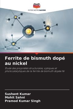 portada Ferrite de bismuth dopé au nickel (en Francés)