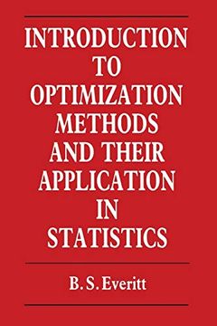portada Introduction to Optimization Methods and Their Application in Statistics (in English)