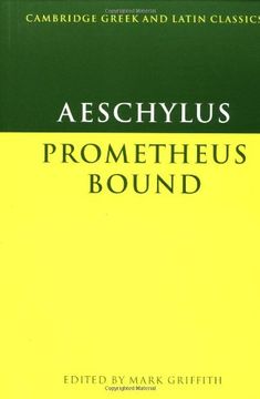 portada Aeschylus: Prometheus Bound Paperback (Cambridge Greek and Latin Classics) 