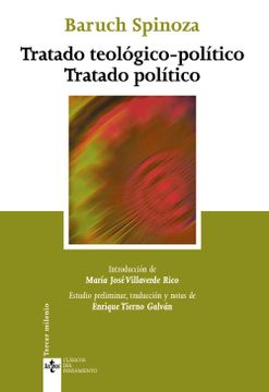 portada Tratado Teológico-Político. Tratado Político (in Spanish)