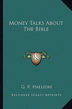 portada money talks about the bible (en Inglés)