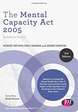 portada The Mental Capacity Act 2005: A Guide for Practice (Post-Qualifying Social Work Practice Series)