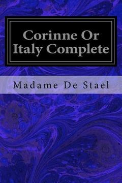 portada Corinne Or Italy Complete (en Inglés)