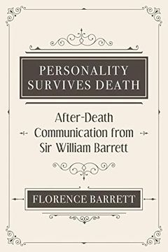 portada Personality Survives Death: After-Death Communication From sir William Barrett (en Inglés)