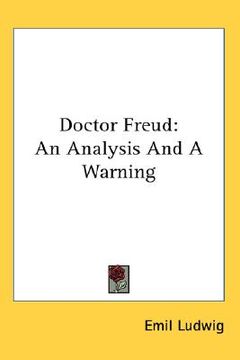 portada doctor freud: an analysis and a warning (in English)