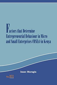 portada Factors that Determine Entrepreneurial Behaviour in Micro and Small Enterprises in Kenya