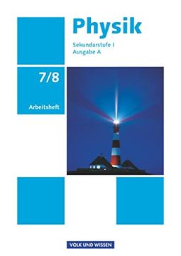 portada Physik Ausgabe a 7. /8. Schuljahr. Arbeitsheft. Sekundarstufe i (in German)