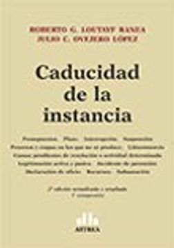 portada Caducidad de la Instancia (in Spanish)